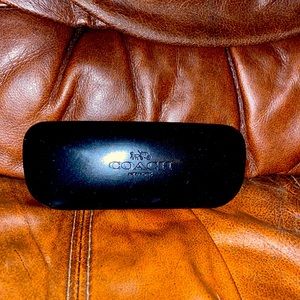 New without tags Coach hard shell sunglasses case!